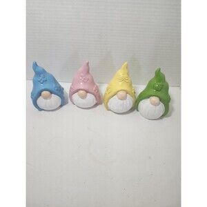 Lot Of 4 Fairy Garden Gnomes